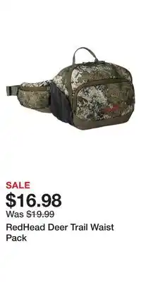 Cabela's Redhead deer trail waist pack offer