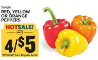 Food Lion RED, YELLOW OR ORANGE PEPPERS offer