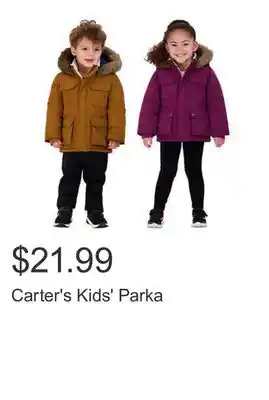Costco Carter's kids' parka offer