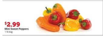 Fareway Mini Sweet Peppers offer