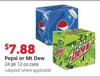 Fareway Pepsi Or Mt Dew offer