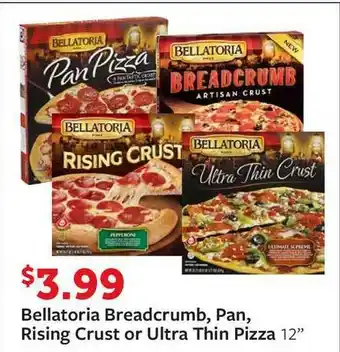 Fareway Bellatoria Breadcrumbs, Pan, Rising Crust Or Ultra Thin Pizza offer