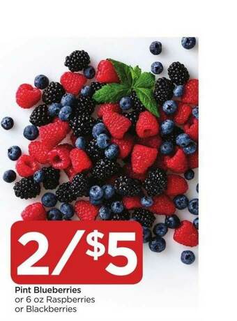 Food 4 Less Pint Blueberries offer