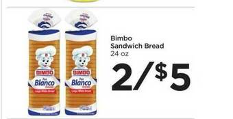 Food 4 Less Bimbo Sandwich Bread offer