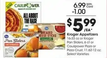 Kroger Kroger Appetizers offer