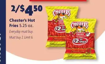 Family Dollar Chester's hot fries offer