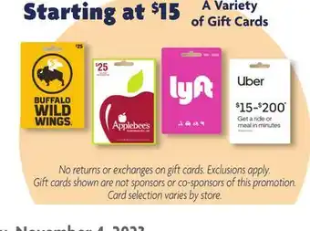 Family Dollar Variety gift cards offer