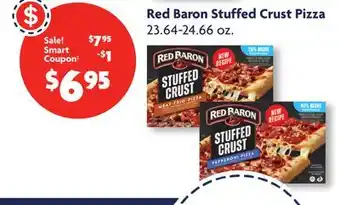 Family Dollar Red baron stuffed crust pizza offer