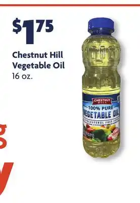 Family Dollar Chestnut hill vegetable oil offer