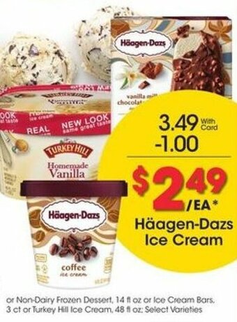 Kroger Häagen-Dazs Ice Cream offer