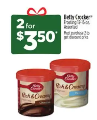 Dollar General Betty crocker frosting offer