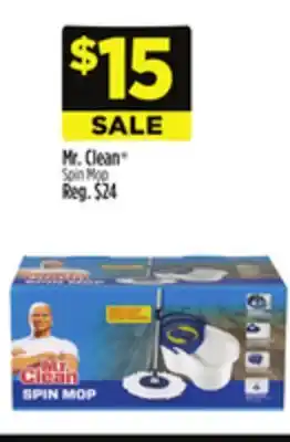Dollar General Mr. clean spin mop offer
