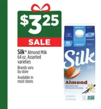 Dollar General Silk almond milk offer