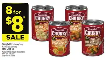 Dollar General Campbell's chunky soup offer