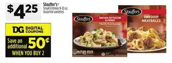 Dollar General Stouffer's small entrées offer