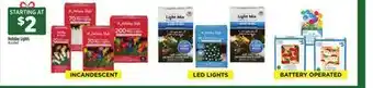 Dollar General Holiday lights offer