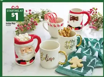 Dollar General Holiday mugs offer