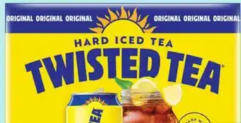 Target Twisted tea 12-pk. drinks offer