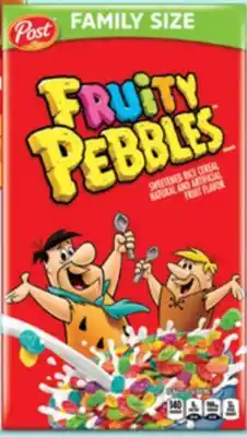 Target Post family-size cereal offer