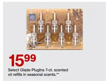 Target Select glade plugins 7-ct. scented oil refills in seasonal scents offer