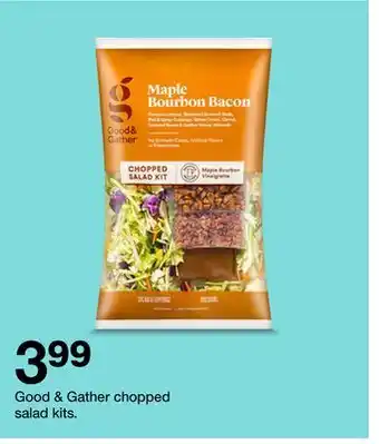 Target Good & gather chopped salad kits offer