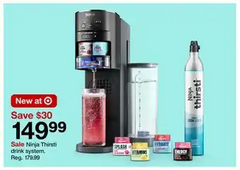 Target Ninja thirsti drink system offer