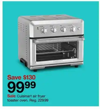 Target Cuisinart air fryer toaster oven offer