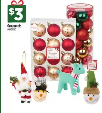 Dollar General Ornaments offer