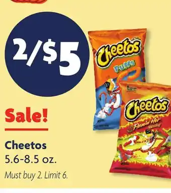 Family Dollar Cheetos offer