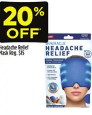 Dollar General Headache relief mask offer