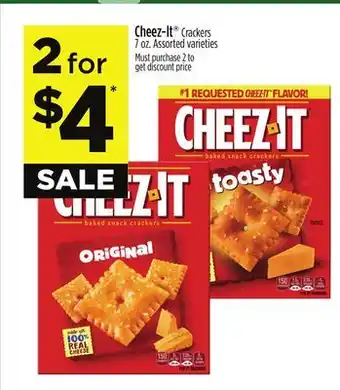 Dollar General Cheez-it crackers offer