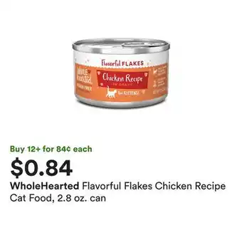 Petco Flavorful flakes chicken recipe cat food, 2.8 oz. can offer