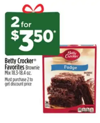 Dollar General Betty crocker favorites brownie mix offer