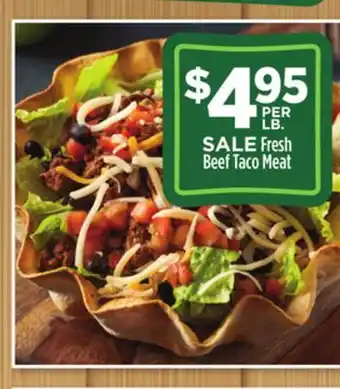 Dollar General Fresh beef taco meat offer