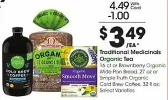 Kroger Traditional Medicationals Organic Tea offer