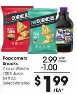 Kroger Popcorners Snacks offer