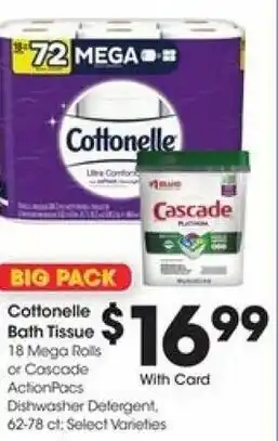 Kroger Cottanelle Bath Tissue offer