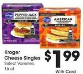 Kroger Kroger Cheese Singles offer
