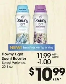 Kroger Downy Light Scent Booster 20.1 oz offer