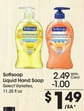 Kroger Softsoap Liquid Hand Soap offer
