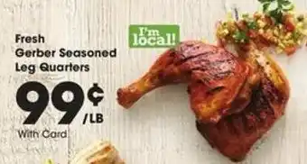 Kroger Fresh Gerber Seasoned Leg Quarter offer