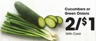 Kroger Cucumbers Or Green Onions offer