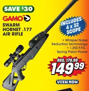 Big 5 Gamo swarm hornet .177 air rifle offer