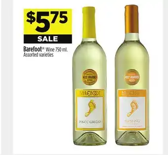 Dollar General Barefoot wine offer