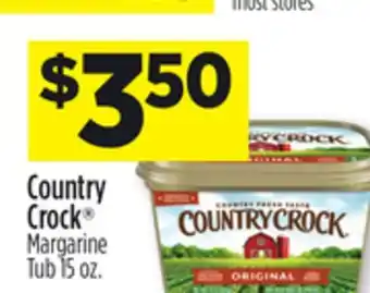 Dollar General Country crock margarine tub offer