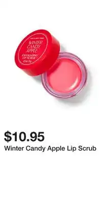 Bath & Body Works Winter candy apple lip scrub offer