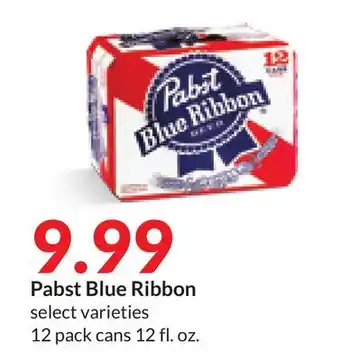Hy-Vee Pabst blue ribbon offer