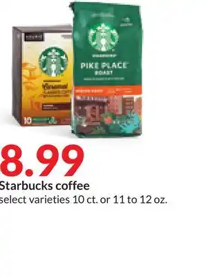 Hy-Vee Starbucks coffee offer