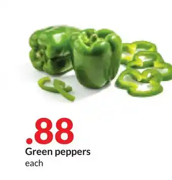 Hy-Vee Green peppers offer