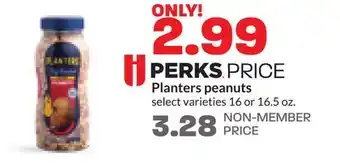 Hy-Vee Planters peanuts offer